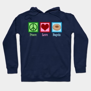 Peace Love Bagels Hoodie